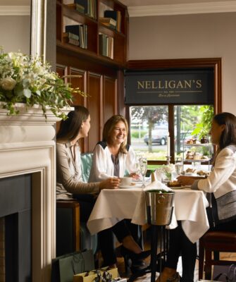 The bar in the Kilmurry Lodge Hotel in Limerick.